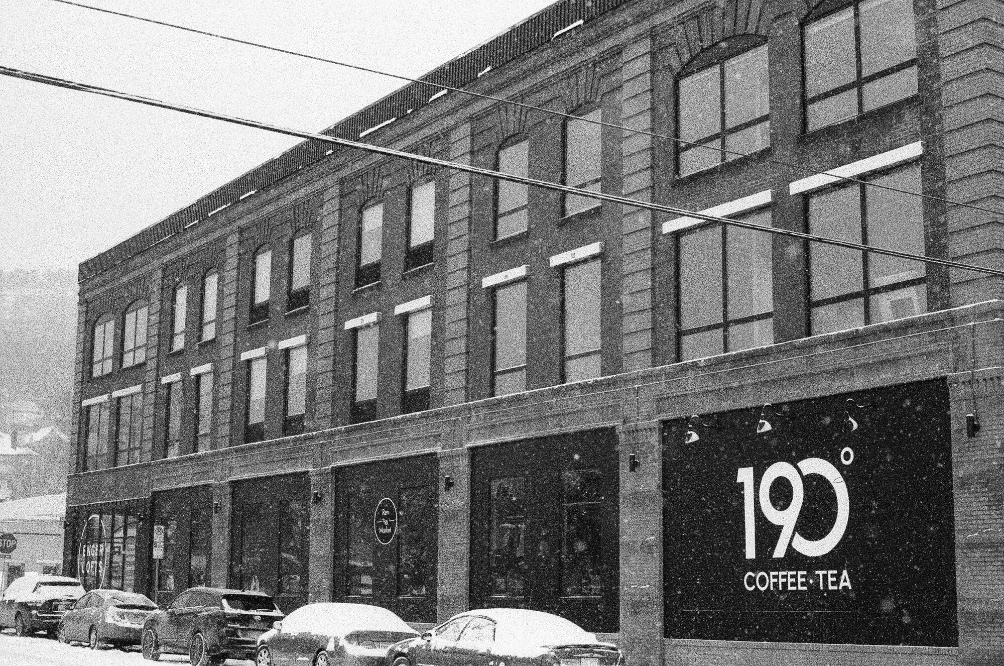 A snowy day during a vacation in Superior/Duluth.